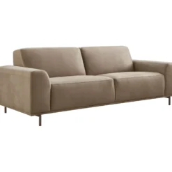 3 zitsbank Pantini Microleder bruin excellent comfort