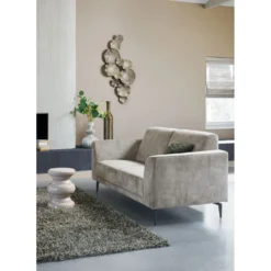 2,5 zitsbank Provesano HR reflex zitting beige