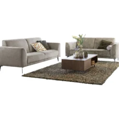 2,5 zitsbank Provesano HR reflex zitting beige